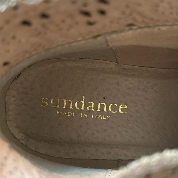 SUNDANCE Stargazer Lace Leather Booties Sz EU 36 US 6 - Picture 6 of 13